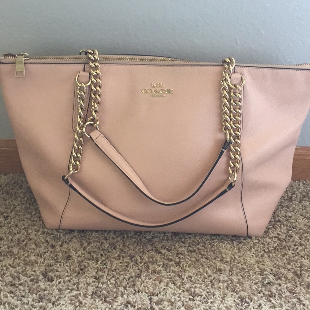 Pink Coach bag